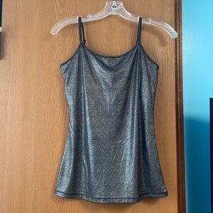 Metallic Express tank top